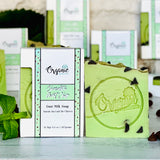 Chocolate Mint Chip Milk Soap Organic inspirations